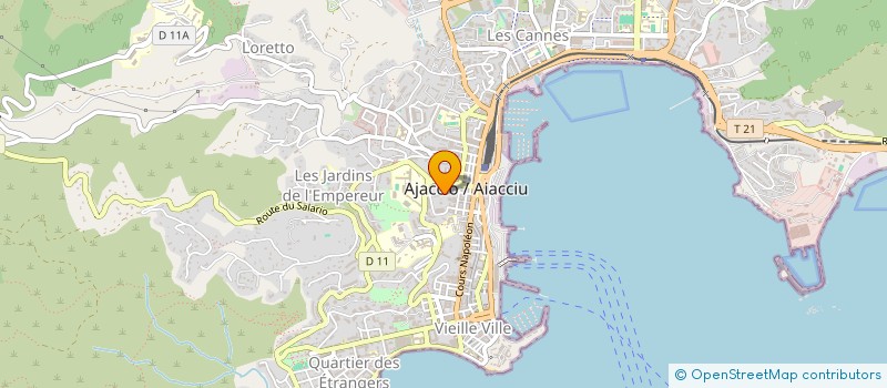 localisation de l'entreprise MADAME FLORENCE ISTRIA à AJACCIO