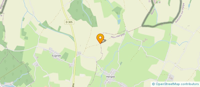 localisation de l'entreprise MADAME FLORENCE JADON  HON-HERGIES