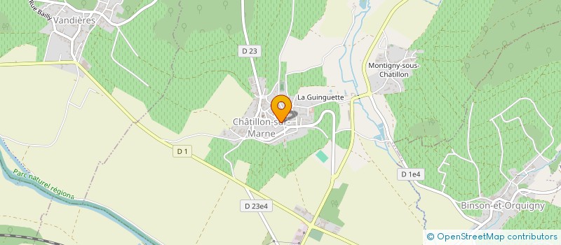 localisation de l'entreprise MADAME FLORENCE JEANNETEAU  CHATILLON-SUR-MARNE