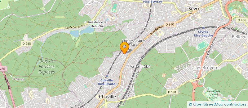 localisation de l'entreprise MADAME FLORENCE JONCHERE à CHAVILLE