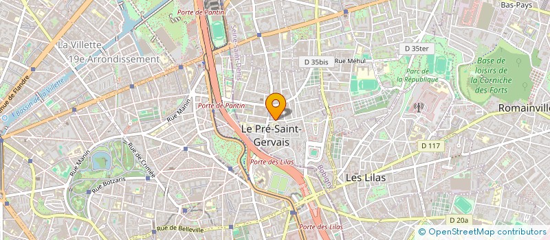 localisation de l'entreprise MADAME FLORENCE JOTHAM  LE PRE SAINT GERVAIS