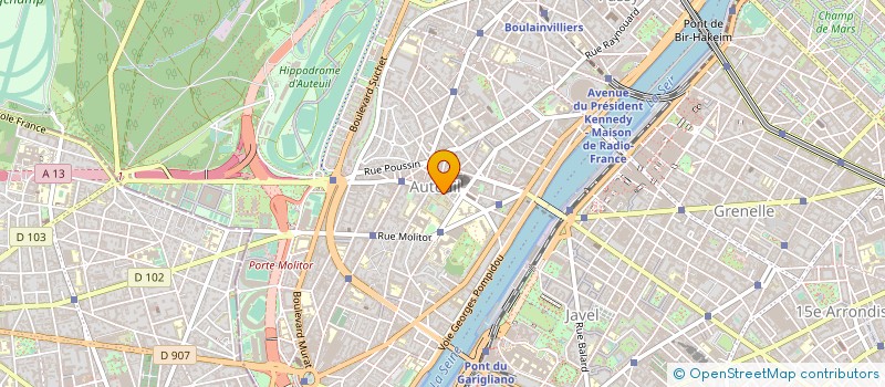 localisation de l'entreprise MADAME FLORENCE JOUGLARD  PARIS