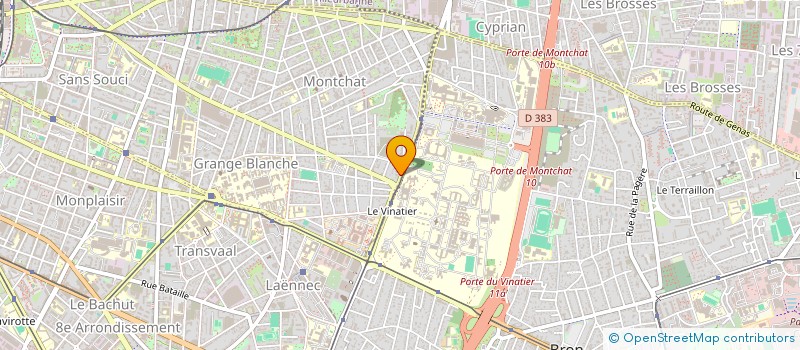 localisation de l'entreprise MADAME FLORENCE JOURNET  LYON