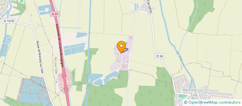 localisation de l'entreprise MADAME FLORENCE KALKA  ARC-SUR-TILLE