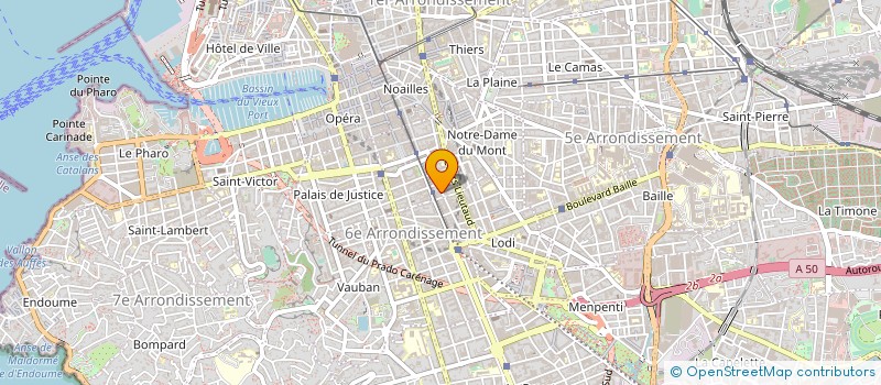 localisation de l'entreprise MADAME FLORENCE KERBELLEC à MARSEILLE