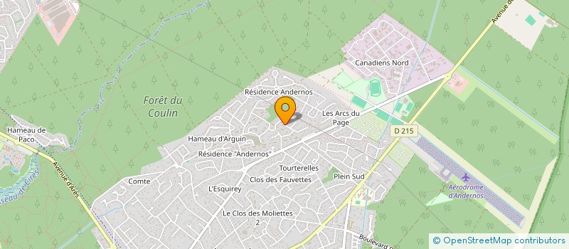 localisation de l'entreprise MADAME FLORENCE KEUSCH  ANDERNOS-LES-BAINS