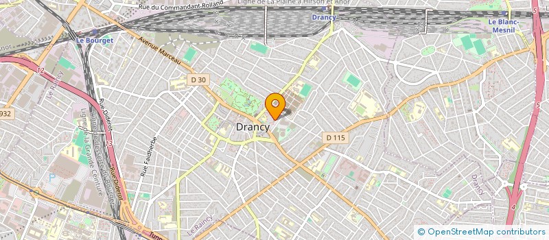 localisation de l'entreprise MADAME FLORENCE KHONG à DRANCY