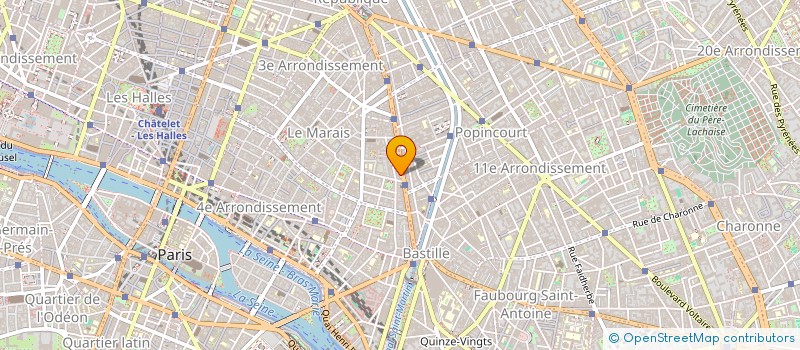 localisation de l'entreprise MADAME FLORENCE KIENTZLER  PARIS