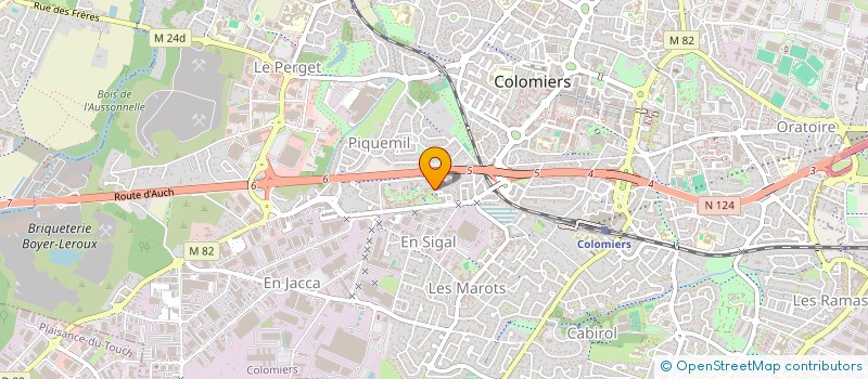 localisation de l'entreprise MADAME FLORENCE KISSI à COLOMIERS