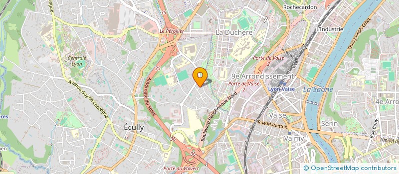 localisation de l'entreprise MADAME FLORENCE KLUCZYNSKI  ECULLY