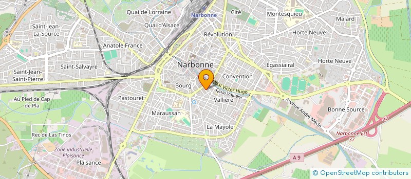 localisation de l'entreprise MADAME FLORENCE LAARMAN  NARBONNE