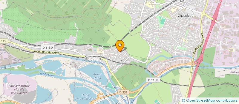 localisation de l'entreprise MADAME FLORENCE LABORNE  MESSEIN