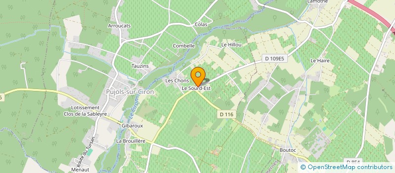 localisation de l'entreprise MADAME FLORENCE LACAMPAGNE  BOMMES