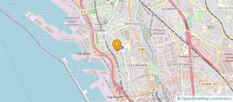 localisation de l'entreprise MADAME FLORENCE LACOSTE à MARSEILLE