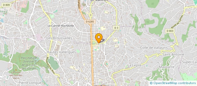 localisation de l'entreprise MADAME FLORENCE LACROSSE à CANNES