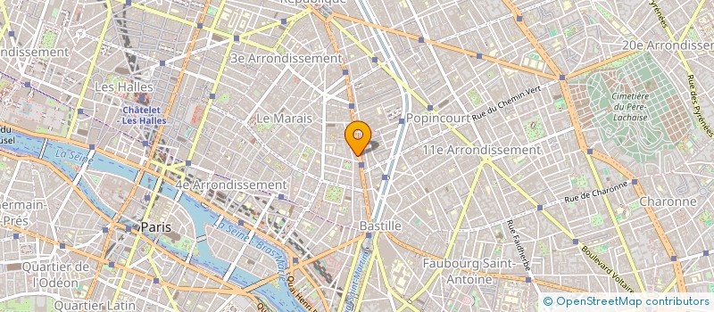 localisation de l'entreprise MADAME FLORENCE LAGET  PARIS