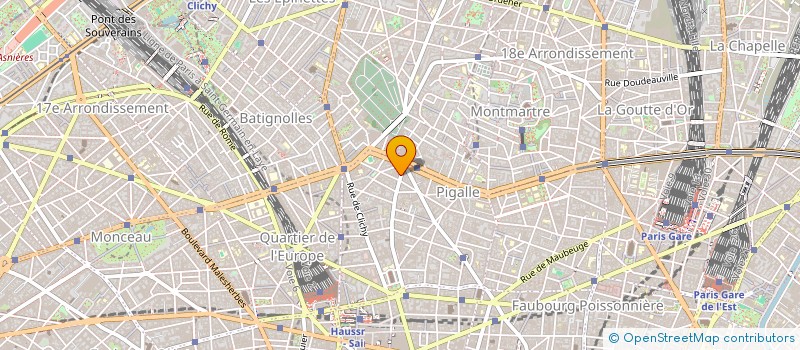 localisation de l'entreprise MADAME FLORENCE LAGOUGE  PARIS