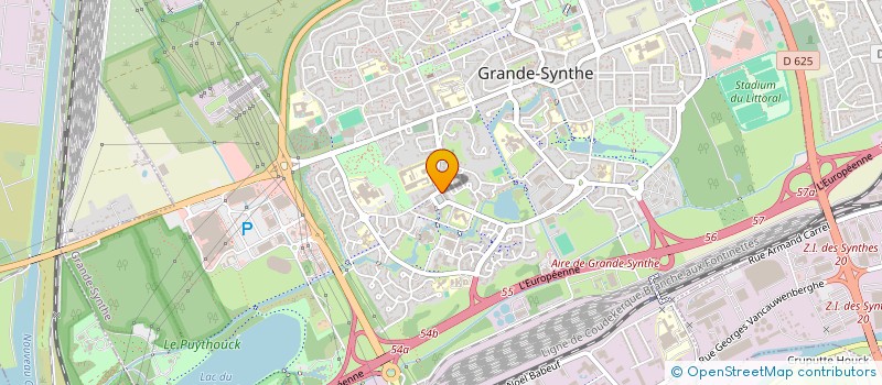 localisation de l'entreprise MADAME FLORENCE LAHERY  GRANDE-SYNTHE