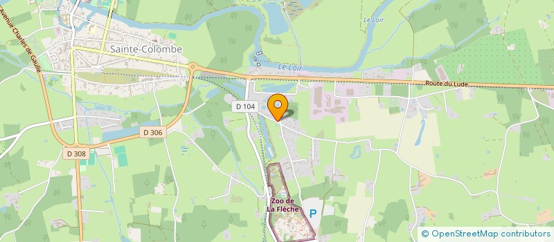 localisation de l'entreprise MADAME FLORENCE LAIGNEAU  LA FLECHE