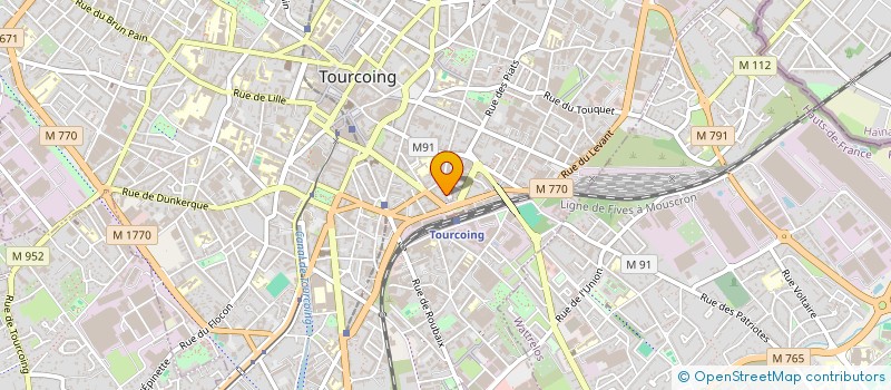 localisation de l'entreprise MADAME FLORENCE LALY à TOURCOING