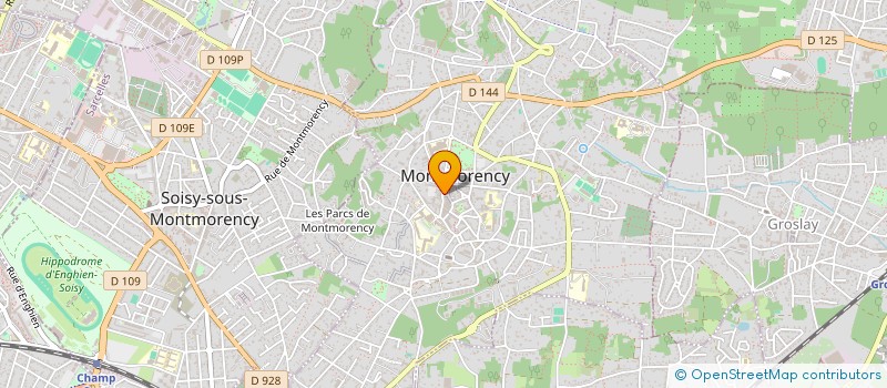 localisation de l'entreprise MADAME FLORENCE LAMBERT à MONTMORENCY