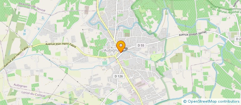 localisation de l'entreprise MADAME FLORENCE LAMOUREUX  AUBIGNAN