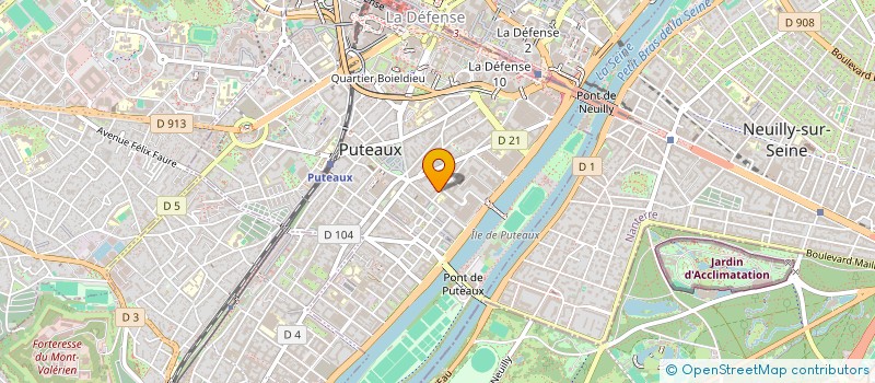 localisation de l'entreprise MADAME FLORENCE LAMY  PUTEAUX