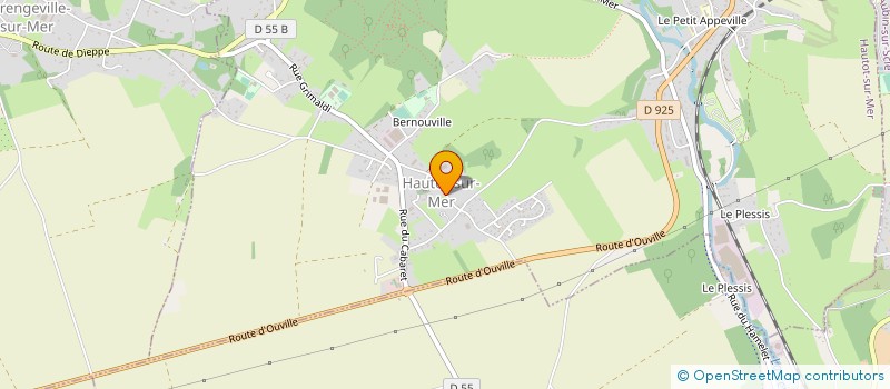 localisation de l'entreprise MADAME FLORENCE LANGUILLAT  HAUTOT-SUR-MER