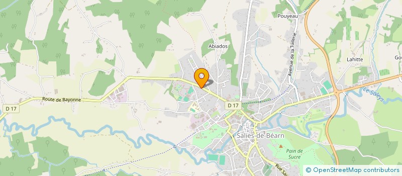 localisation de l'entreprise MADAME FLORENCE LANSALOT  SALIES-DE-BEARN