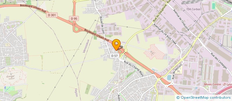 localisation de l'entreprise MADAME FLORENCE LARA à CORBAS