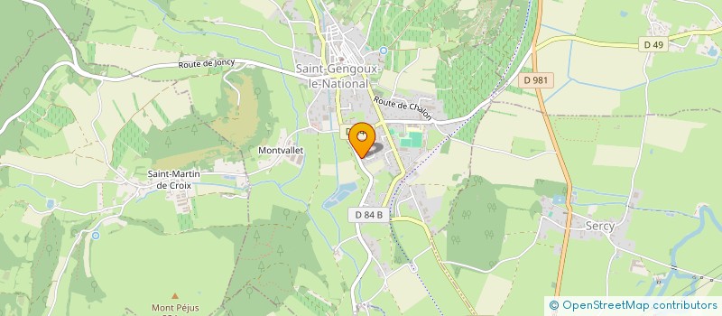 localisation de l'entreprise MADAME FLORENCE LARDET  SAVIGNY-SUR-GROSNE