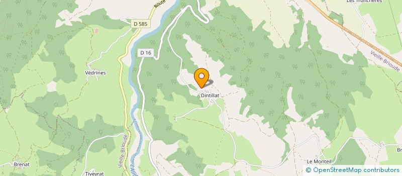 localisation de l'entreprise MADAME FLORENCE LARY  VIEILLE-BRIOUDE