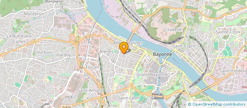 localisation de l'entreprise MADAME FLORENCE LATOUR à BAYONNE