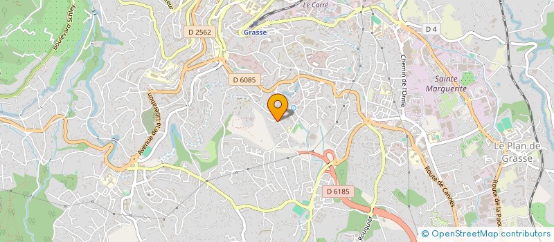 localisation de l'entreprise MADAME FLORENCE LAURAIN  GRASSE