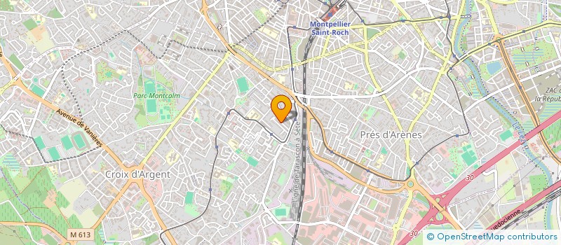 localisation de l'entreprise MADAME FLORENCE LAURELLI à MONTPELLIER