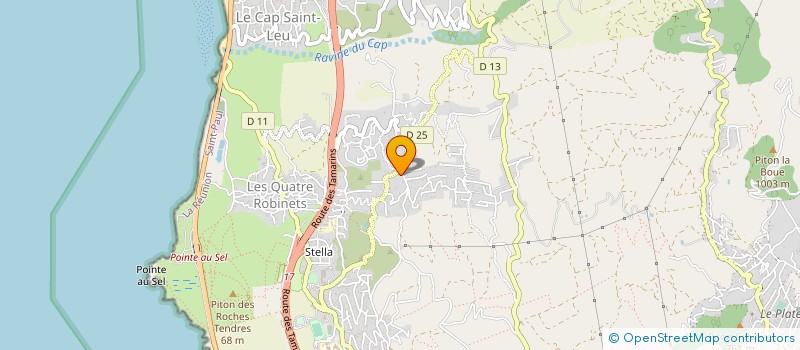 localisation de l'entreprise MADAME FLORENCE LAURET à SAINT-LEU