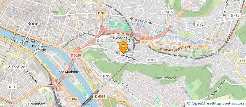 localisation de l'entreprise MADAME FLORENCE LAVIGNE à ROUEN