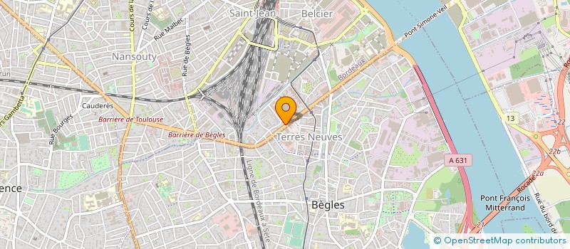 localisation de l'entreprise MADAME FLORENCE LAZAREVITCH à BORDEAUX