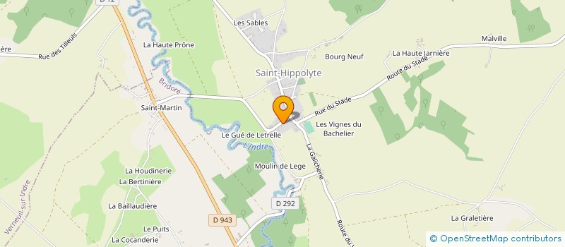 localisation de l'entreprise MADAME FLORENCE LE CHEVILLIER  PAIZAY-LE-SEC