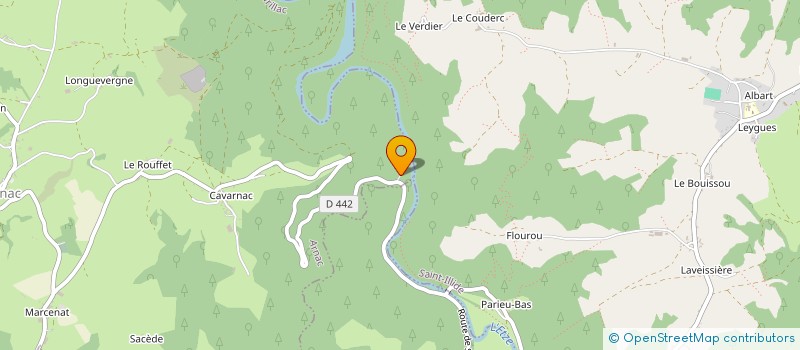 localisation de l'entreprise MADAME FLORENCE LE COZ à ARNAC