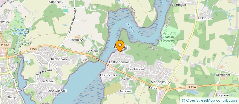 localisation de l'entreprise MADAME FLORENCE LE DORTZ à KERVIGNAC