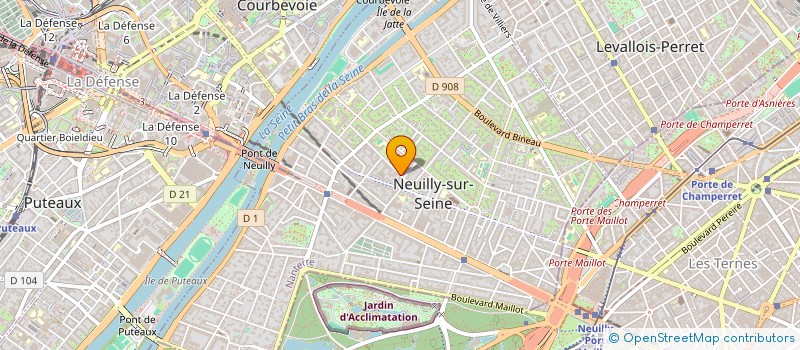 localisation de l'entreprise MADAME FLORENCE LE MASSON à NEUILLY-SUR-SEINE