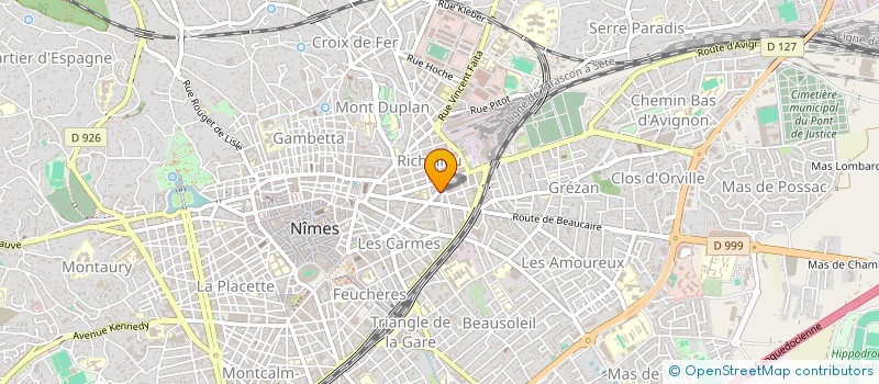 localisation de l'entreprise MADAME FLORENCE LE PAULMIER à NIMES