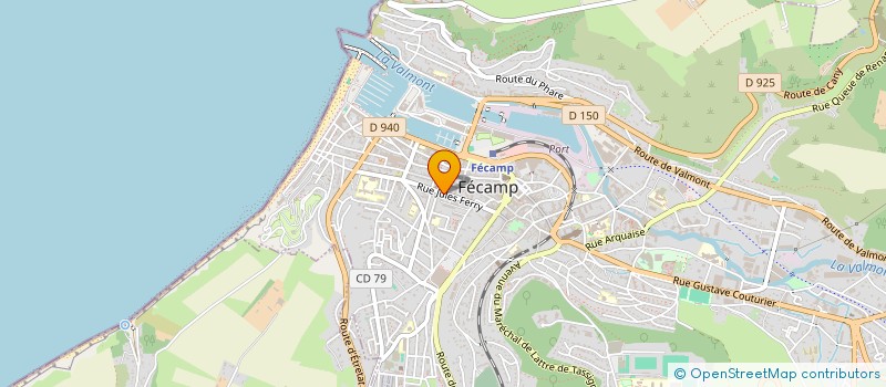 localisation de l'entreprise MADAME FLORENCE LE PEZENNEC à FECAMP