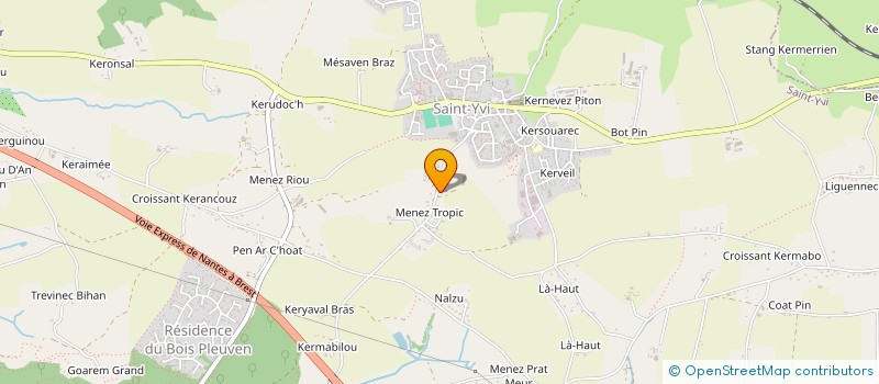 localisation de l'entreprise MADAME FLORENCE LE ROY  SAINT-YVI