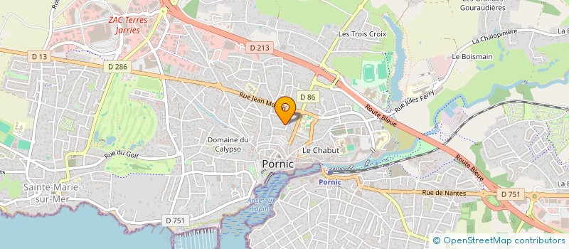 localisation de l'entreprise MADAME FLORENCE LEAUTE  PORNIC