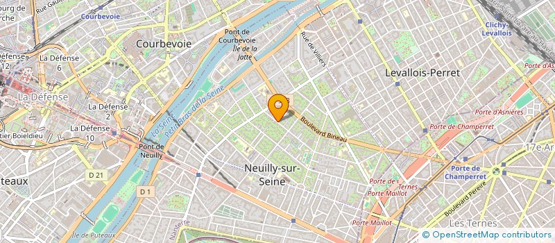 localisation de l'entreprise MADAME FLORENCE LEBLANC à NEUILLY-SUR-SEINE