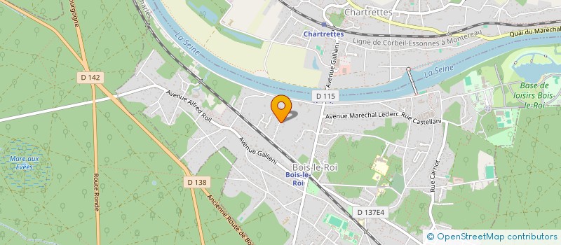 localisation de l'entreprise MADAME FLORENCE LECHAT à BOIS-LE-ROI