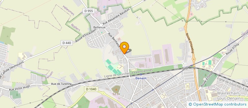 localisation de l'entreprise MADAME FLORENCE LECLERC à DENAIN