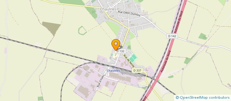 localisation de l'entreprise MADAME FLORENCE LEFEBVRE  CHAULNES